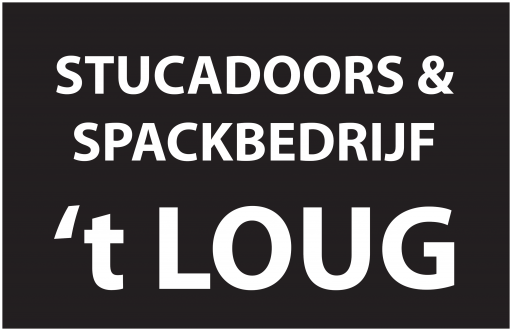 Het logo van Stucadoors & Spackbedrijf t loug, uw stukadoor voor in Hoogezand